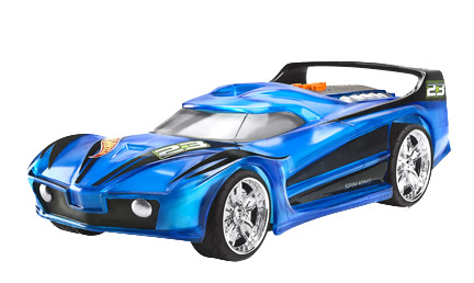 Blue Hot Wheels Car