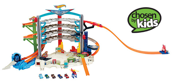 hot wheels garage play set