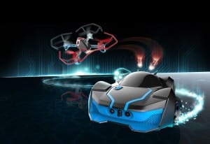 Elevate Your Game with R.E.V. AIR(TM), the latest in Robotic Enhanced Vehicles and Battle by WowWee coming 2016! (PRNewsFoto/WowWee)