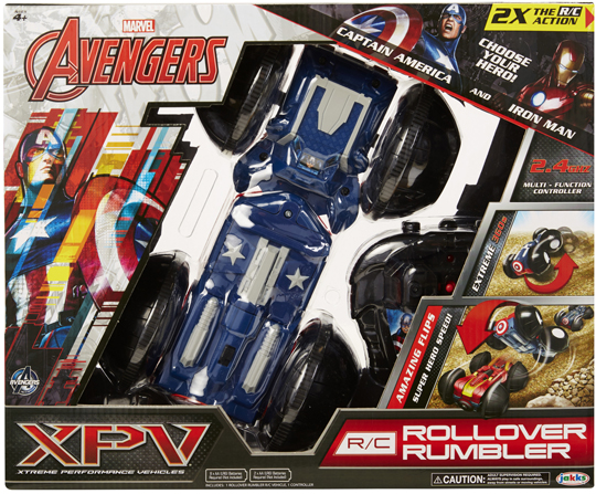 Avengers XPV Rollover Rumbler toy reviews