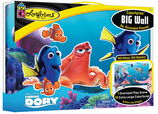 squiggle fish finding dory
