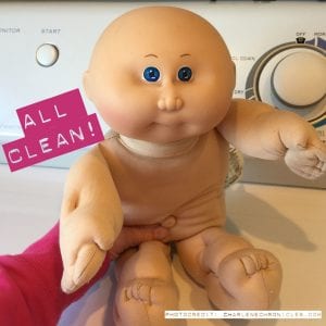 how to clean cabbage patch kid charlene chronicles