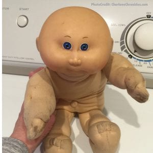 how to clean vintage cabbage patch kid