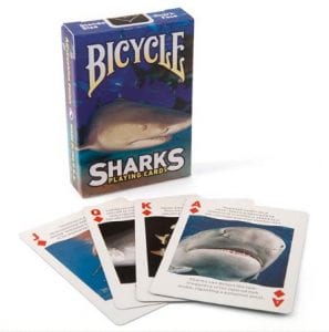 Sharks Playing Cards (Bicycle)