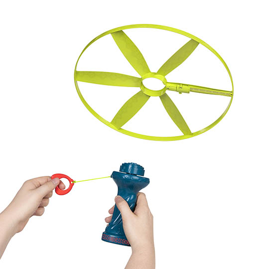 pull string flyer toy