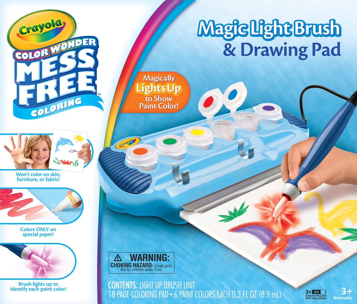 Color wonder. Crayola Magic Light Brush. Волшебная кисть Crayola. Wonder Magic Deluxe. Mess free Coloring Crayola drawing Pad.