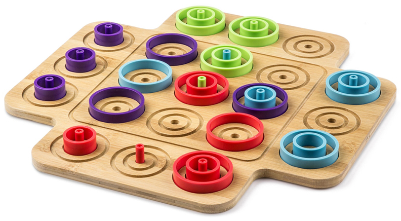  WE Games Tic-tac-Toe Wooden Board Game : Toys & Games