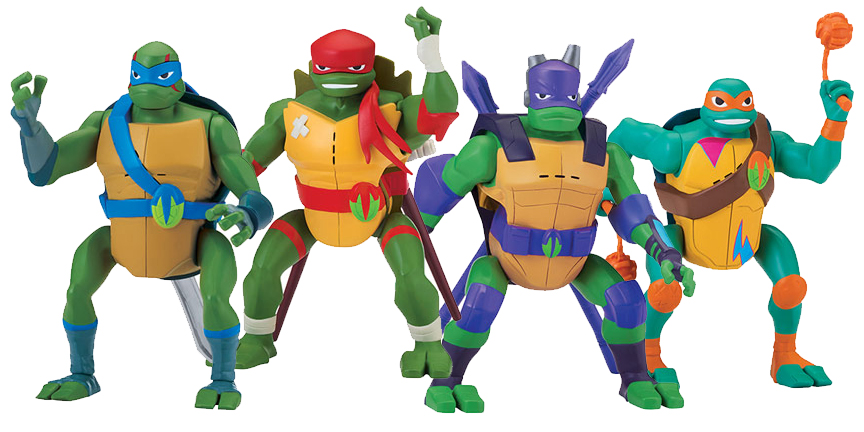 rise of the teenage mutant ninja turtles toys