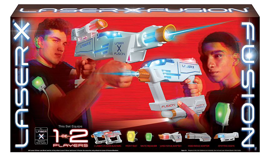 Create Epic Laser Tag Battles With Laser X Fusion - The Toy Insider