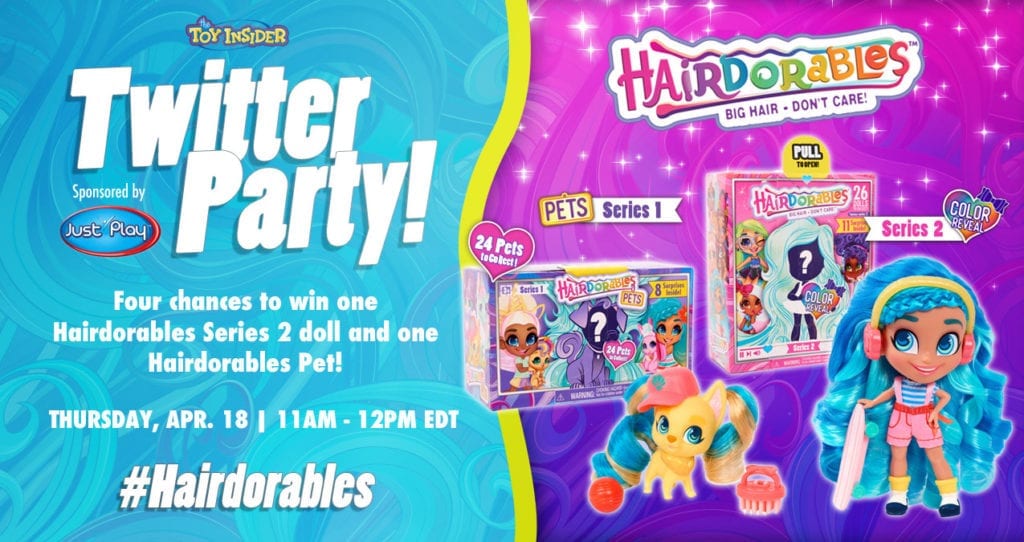 Hairdorables Twitter Party