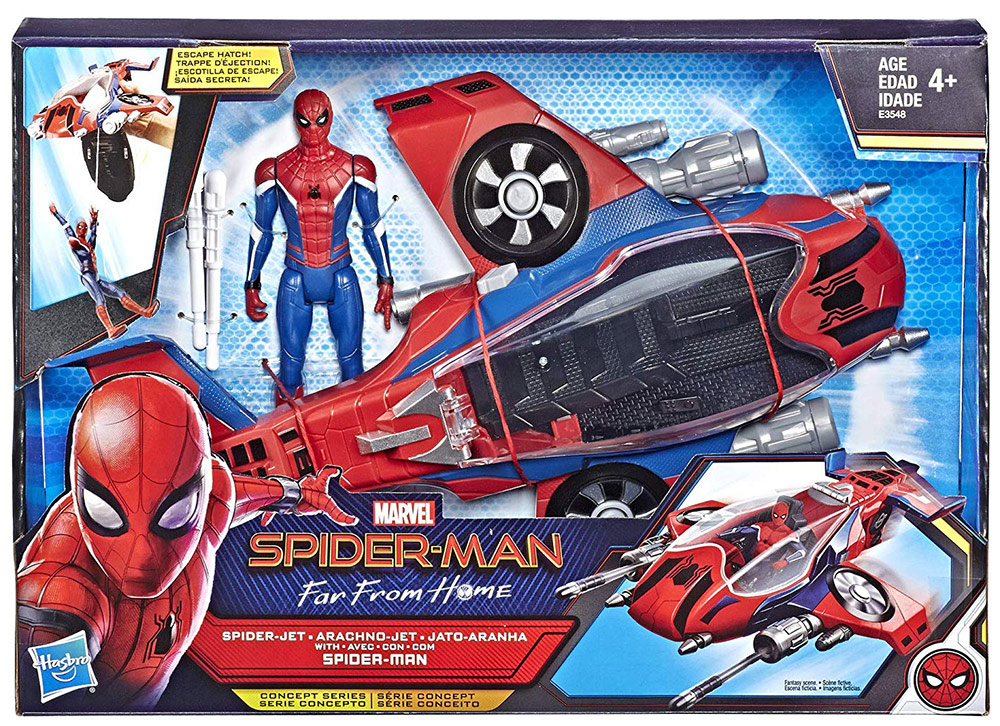 Spider-Man: Far From Home Spider-Jet with Spider-Man Review