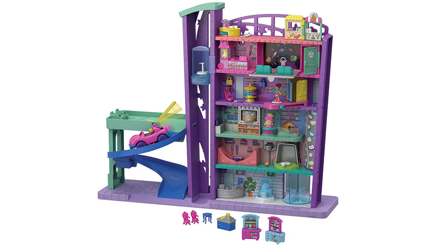 polly pocket mega mall set