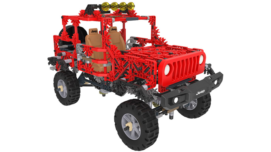 K Nex Jeep Wrangler Building Set The Toy Insider