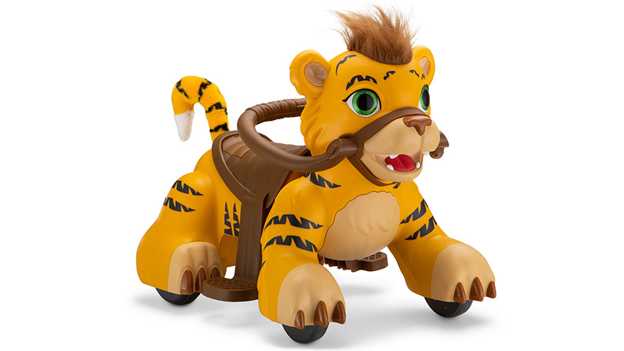 riding tiger toy