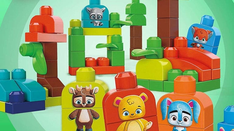 Picture of Kids Can Build Sustainably with Mega Bloks First Builders Plant-Based ...