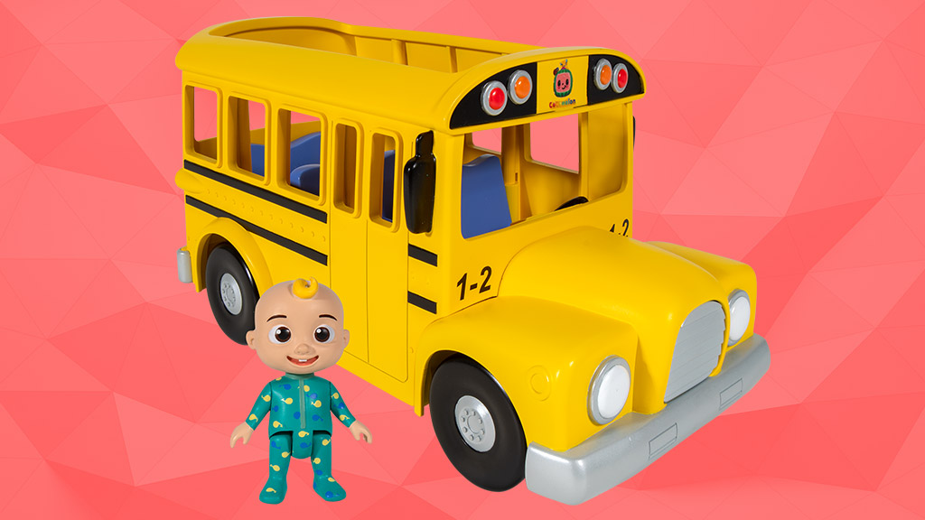 Hop On Board Jazwares Cocomelon Musical School Bus The Toy Insider