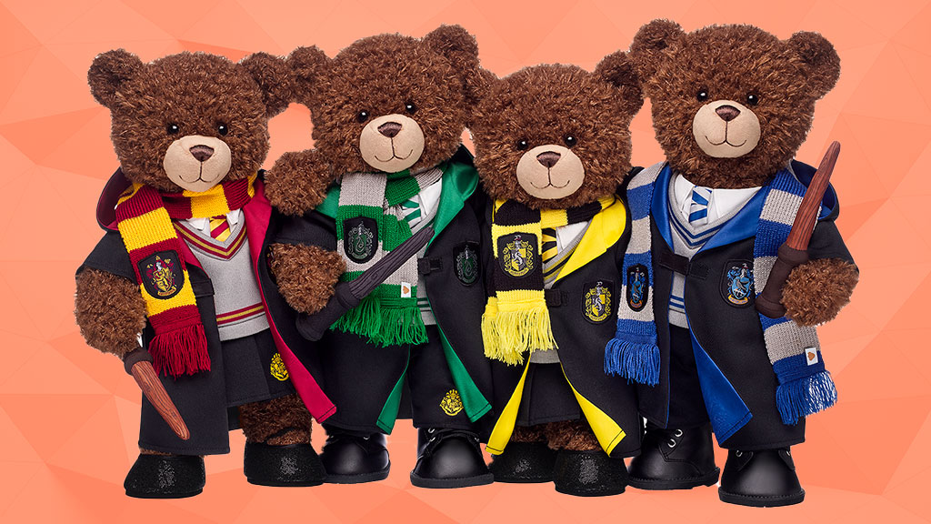 Build-A-Bear Debuts New Harry Potter Line of Furry Wizards