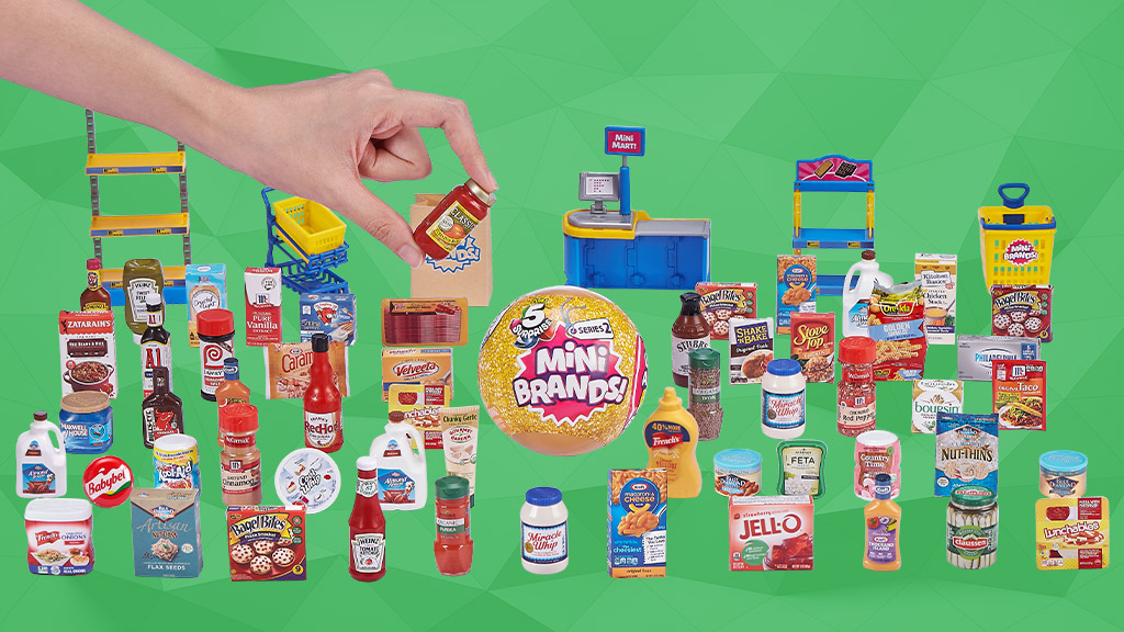 Kraft Heinz Shrinks Down for 5 Surprise Mini Brands Series 2 - The Toy  Insider