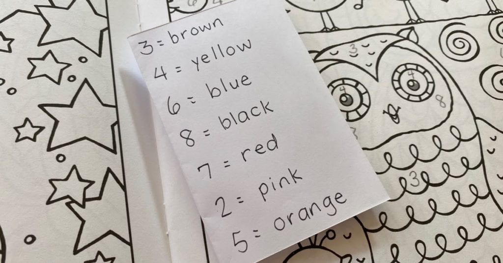 coloring ideas for families