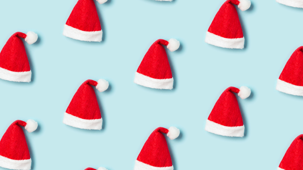 live christmas zoom background