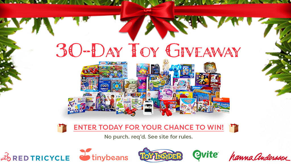 Toy Contests: Enter this 2020 30-day Toy Giveaway