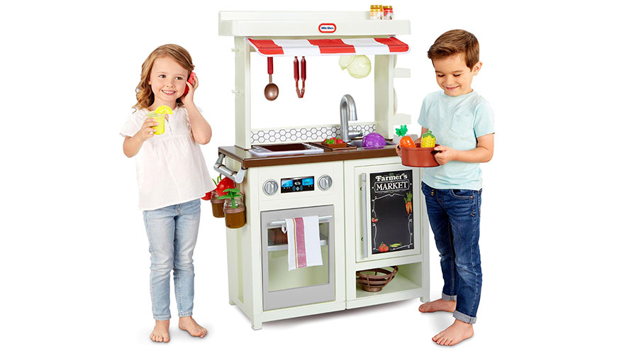 little tikes modern kitchen play set