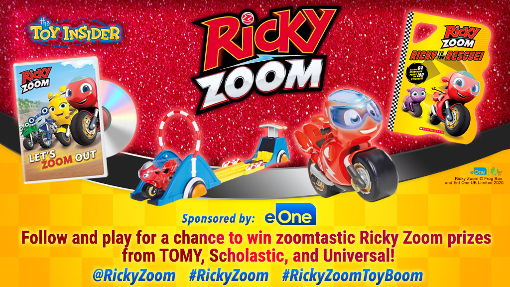 Ricky Zoom RC Turbo Trick Ricky with Remote BRAND NEW ~360 Degree