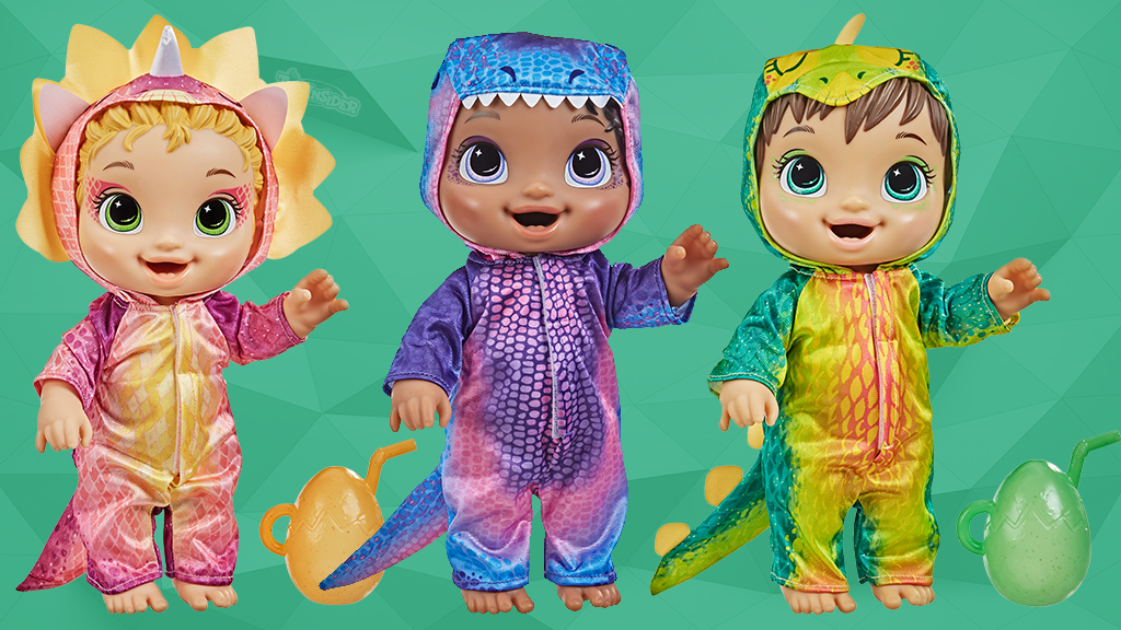 Baby Alive Goes Prehistoric with Dino Cuties Launch - The Toy Insider