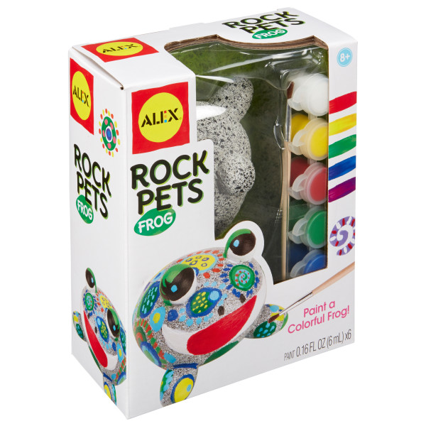 Alex Rock Pets TURTLE Kids Arts and Crafts Paint Kit - CREATE A