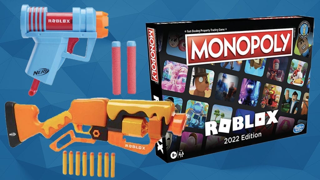 Bring Roblox To The Real World With New Nerf And Monopoly Games The Toy Insider - the real game of roblox