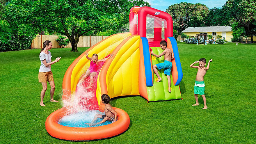 h2ogo turbo splash zone inflatable water park