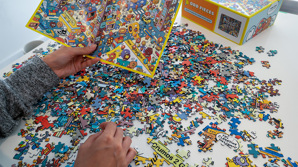 Piece Together Hidden Mysteries With Odd Pieces Jigsaw Puzzles The Toy Insider