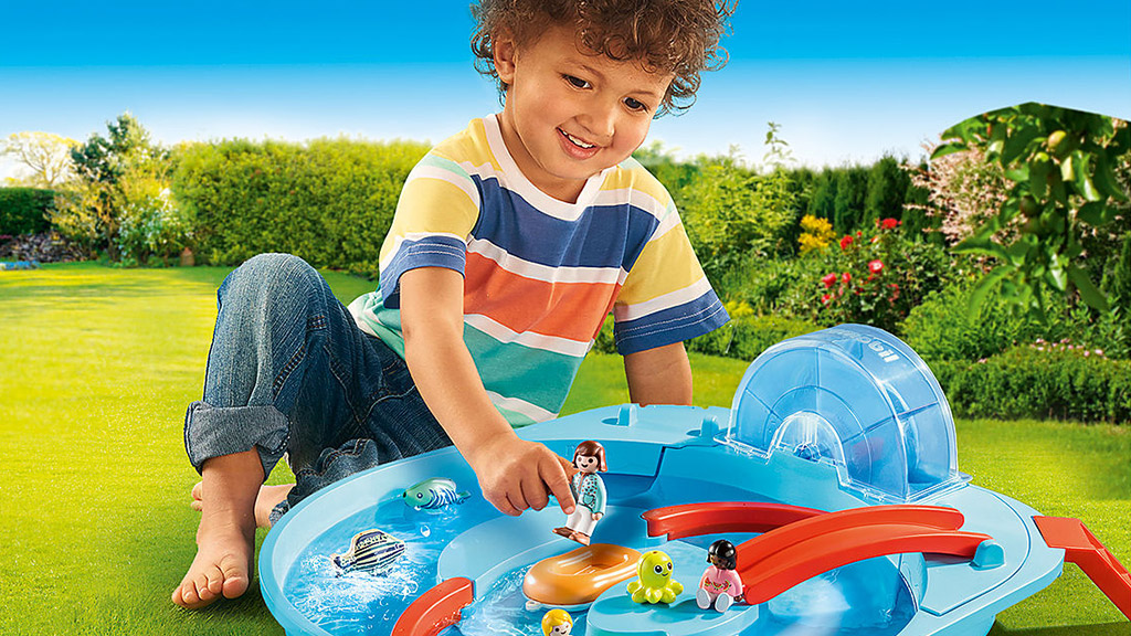 Build Interactive Summer Stories with Playmobil's Aqua Water Park Set - The Toy