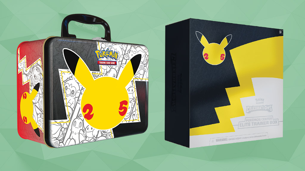 Pokemon Tcg S Celebration Collection Continues Pokemon S 25th Anniversary Celebration The Toy Insider