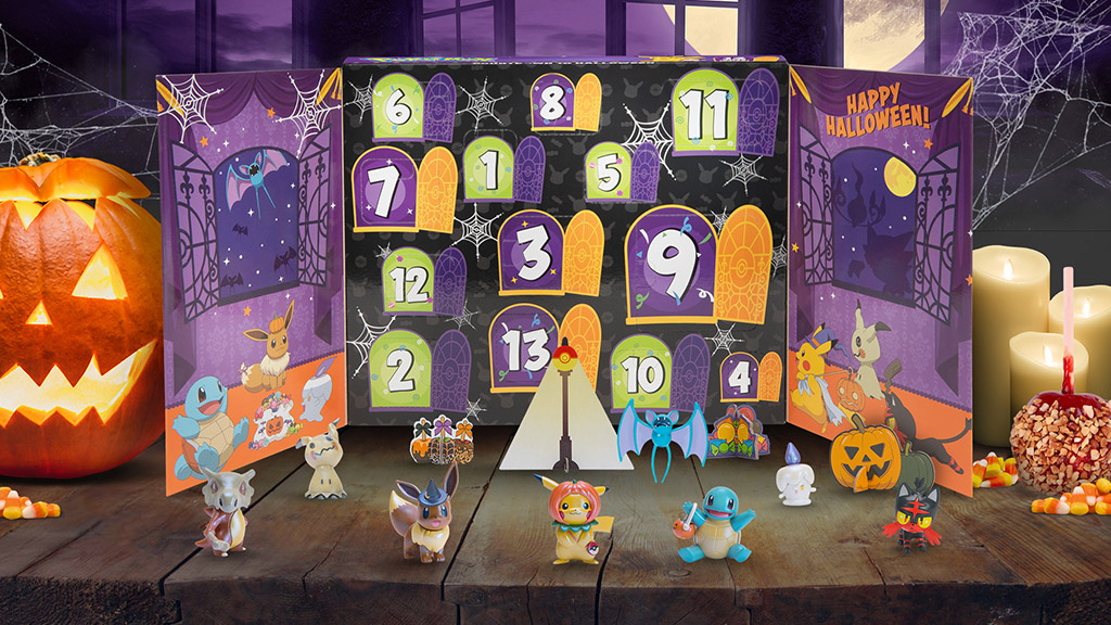 Pikachu Plays EekABoo in Halloween Pokémon Countdown Calendar The