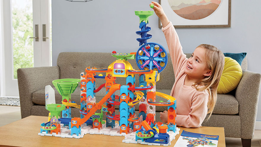 Top Toys for 4 Year Olds - Marble Rush Ultimate Set | Holiday Gift Guide