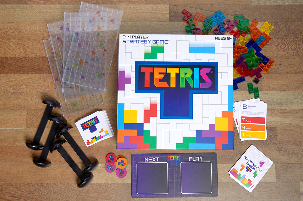 Puppets and Board Game: TETRIS! (Bonbon Board Game Reviews) 