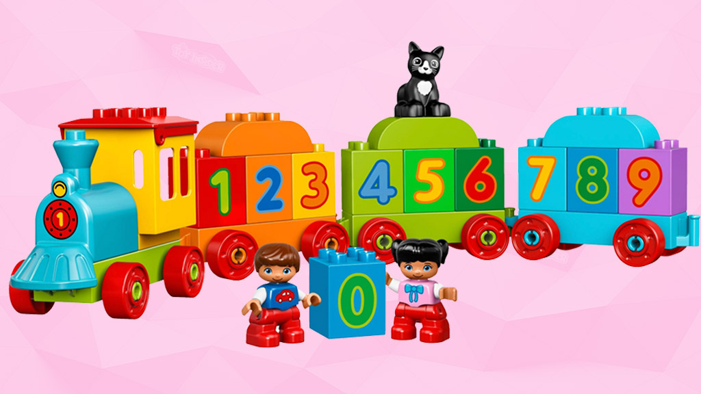 Hop On the LEGO Duplo Number Train for Colorful, Cognitive Fun