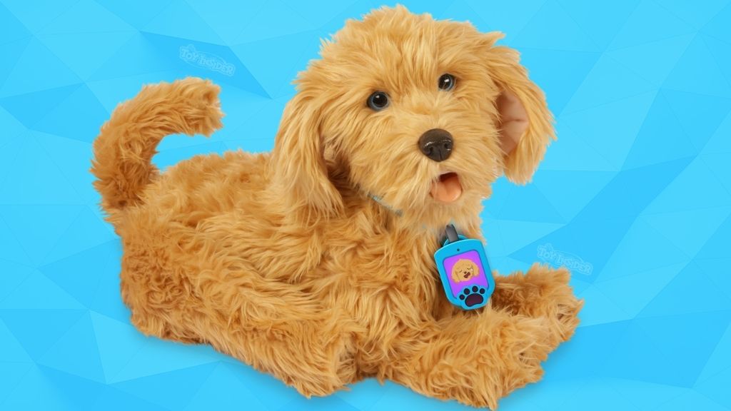 SkyRocket Moji the Lovable Labradoodle Dog Interactive Toy New In