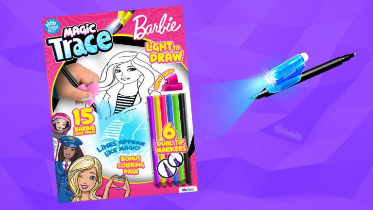 Draw Barbie Like an Artist with Magic Trace Light to Draw - The Toy Insider