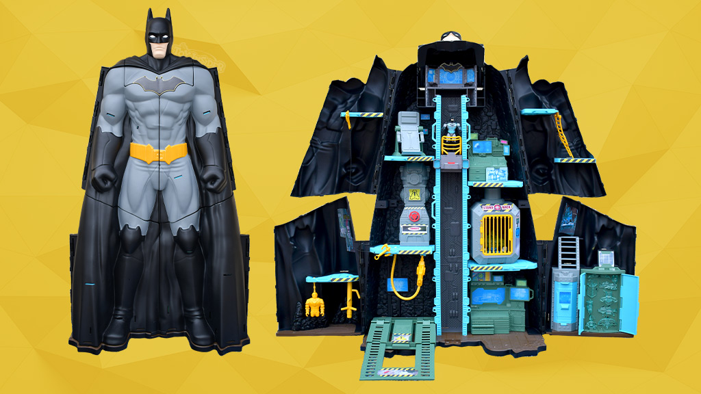 Protect Gotham City with the Batman Bat-Tech Transforming Batcave Playset -  The Toy Insider