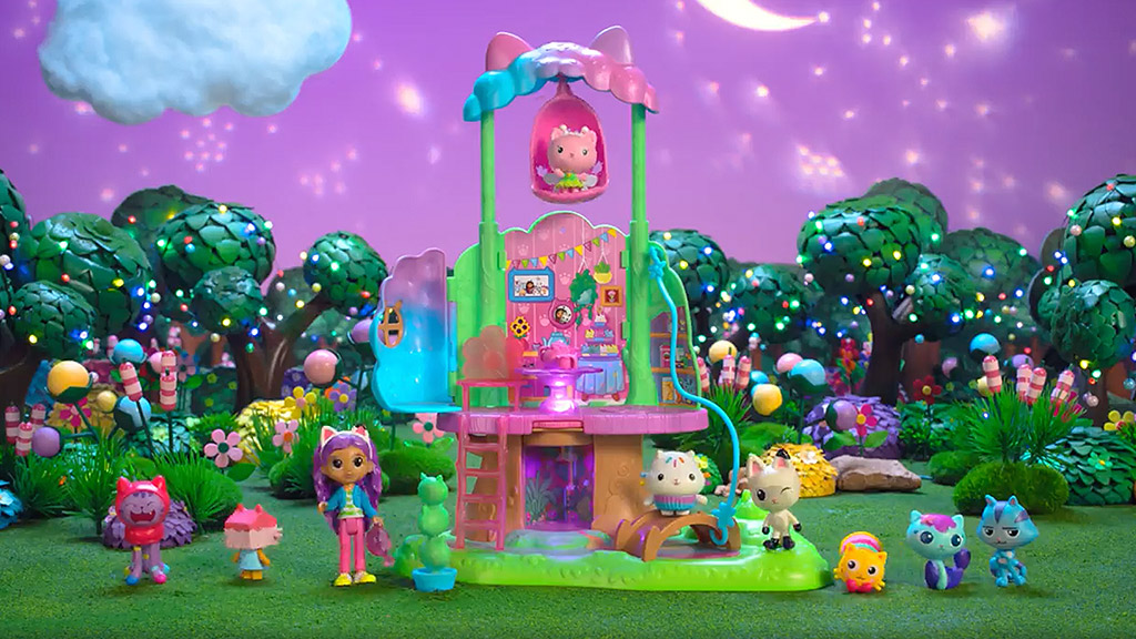 The Magic of 'Gabby's Dollhouse' Grows with a Garden Treehouse