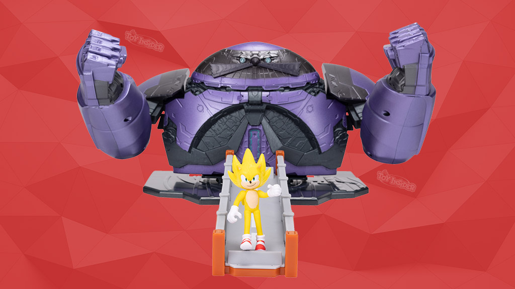 Defeat Robotnik's Giant Eggman Robot with this New Sonic Playset