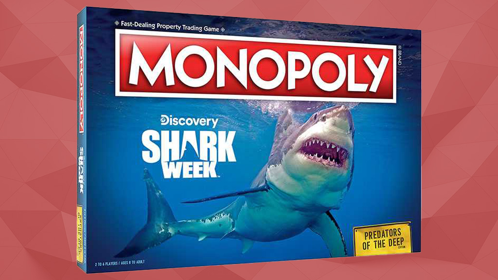 Shark Week Predators of the Deep Monopoly Edition