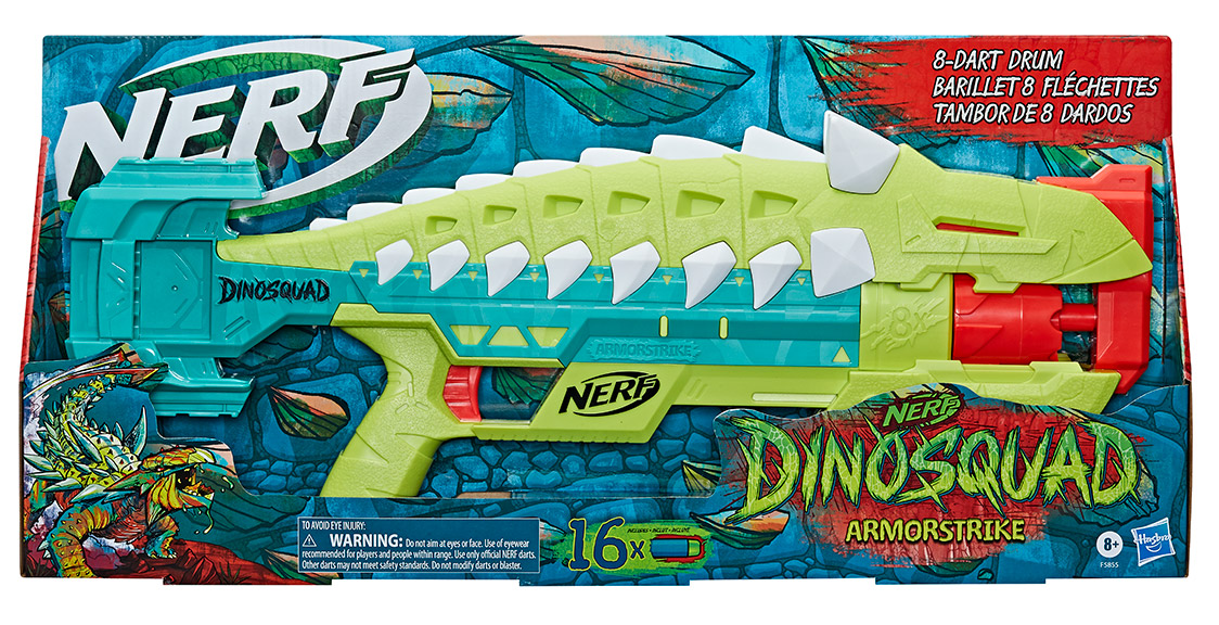 Hasbro announces new NERF Dinostrike line of blasters