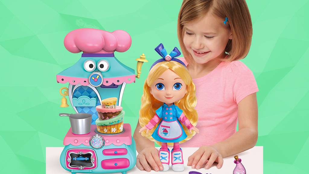 Disney Junior Alice's Wonderland Bakery Alice Doll & Magical Oven by Just  Play