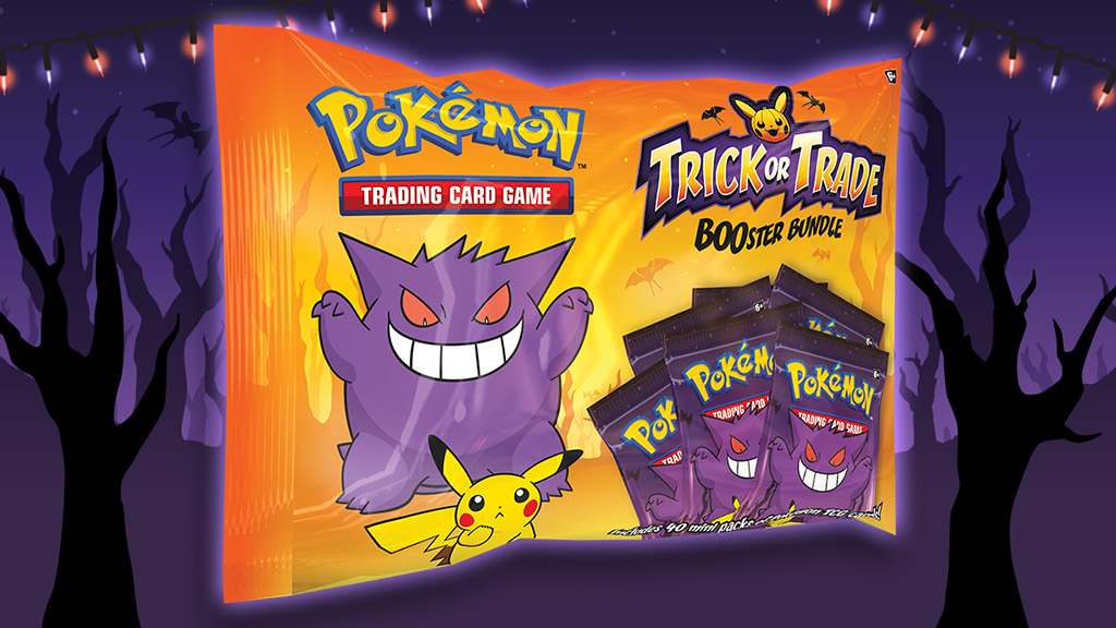 5 Packs Pokemon TCG Trick Or Trade Booster Packs – 2022 Halloween Card Lot