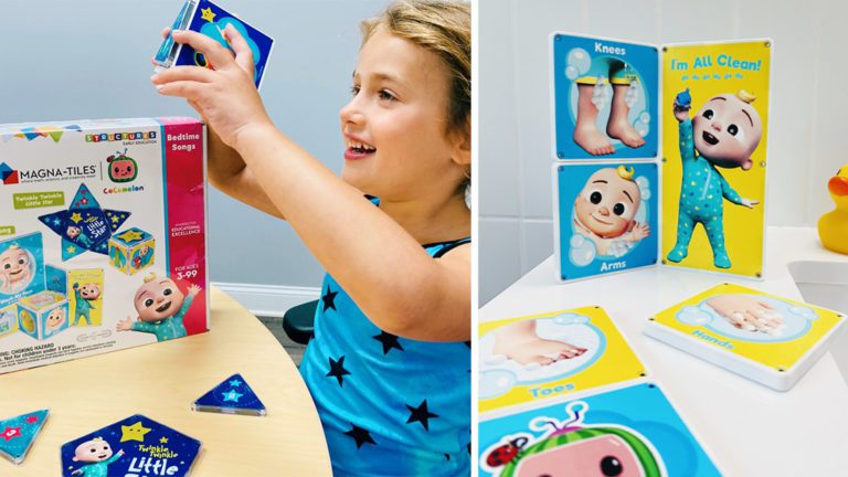 Reinforce Healthy Bedtime Routines with New CoComelon Magna-Tiles | The ...