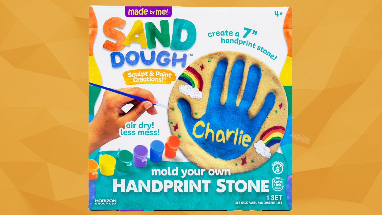 Make Your Mark and Set It in Stone with This Handprint Craft Kit - The Toy  Insider