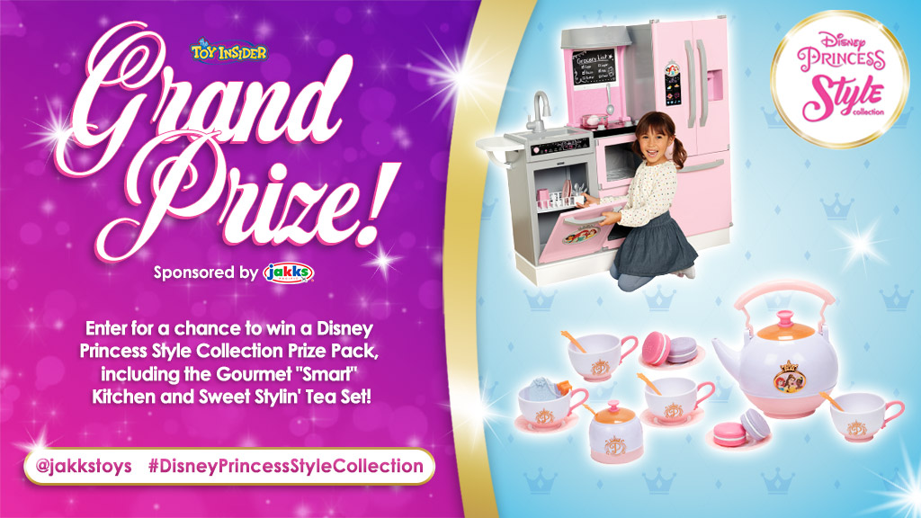 Disney Princess Style Collection Gourmet Smart Kitchen Includes Sounds,  Lights, 20 Peices